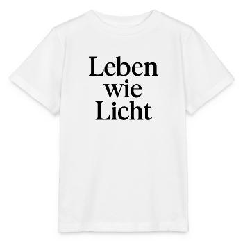 Leben wie Licht - Stanley/Stella Kinder T-Shirt MINI CREATOR  - Weiß - Vorne - Maike (125cm)