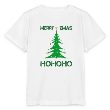 Joyeux Noël - T-shirt bio MINI CREATOR Stanley/Stella Enfant - blanc - Devant - Maike (125cm)