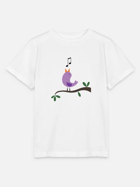 Vogel - Stanley/Stella Kinder T-Shirt MINI CREATOR - Weiß