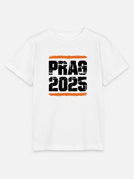 Prag 2025 Team - Stanley/Stella Kinder T-Shirt MINI CREATOR - Weiß