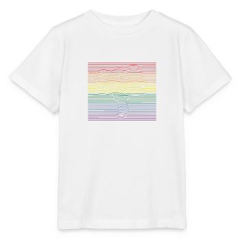 Thumbs down bunt - Stanley/Stella Kinder T-Shirt MINI CREATOR  - Weiß - Vorne - Maike (125cm)