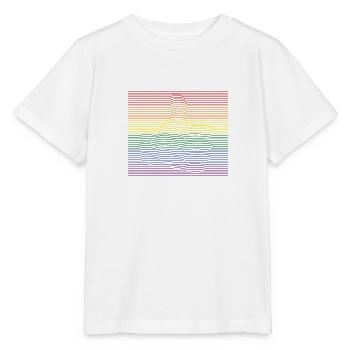 Thumbs Up bunt - Stanley/Stella Kinder T-Shirt MINI CREATOR  - Weiß - Vorne - Maike (125cm)