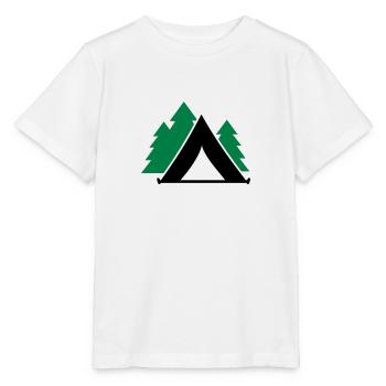 Tente - T-shirt bio MINI CREATOR Stanley/Stella Enfant - blanc - Devant - Maike (125cm)