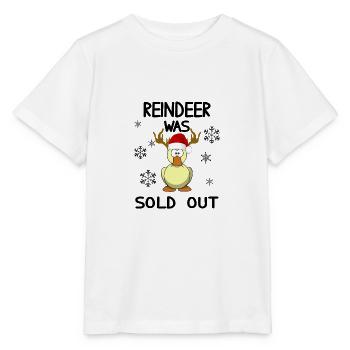 Noël - Renne a été vendu canard drôle - T-shirt bio MINI CREATOR Stanley/Stella Enfant - blanc - Devant - Maike (125cm)