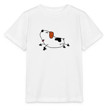 Sweet cartoon dog - Stanley/Stella MINI CREATOR Kids’ T-Shirt - white - Front - Maike (125cm)