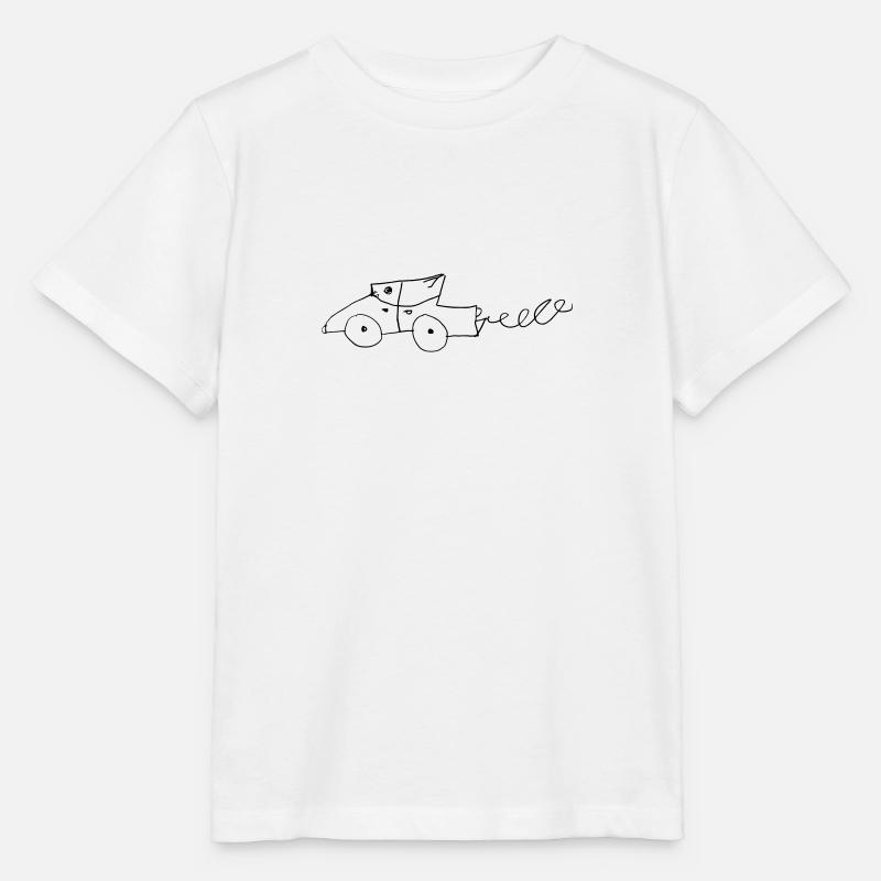 Auto - Stanley/Stella Kinder T-Shirt MINI CREATOR  - Weiß