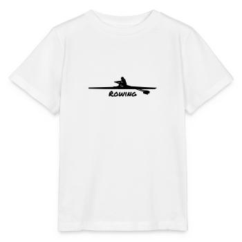Rowing Woman - T-shirt bio MINI CREATOR Stanley/Stella Enfant - blanc - Devant - Maike (125cm)
