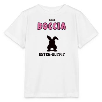 Boccia Oster Outfit Ostergeschenk Bocciaspielerin - Stanley/Stella Kinder T-Shirt MINI CREATOR  - Weiß - Vorne - Maike (125cm)