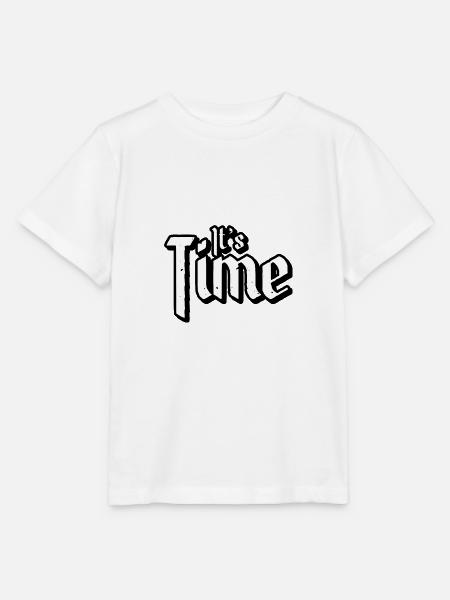 Its Time - Stanley/Stella Kinder T-Shirt MINI CREATOR - Weiß