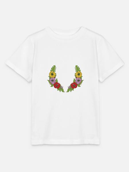 Blumenkranz - Stanley/Stella Kinder T-Shirt MINI CREATOR - Weiß