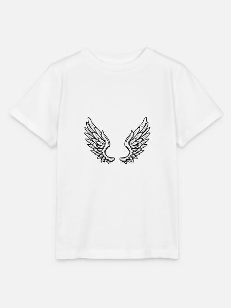 Flügel - Stanley/Stella Kinder T-Shirt MINI CREATOR - Weiß