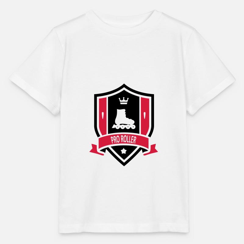 Pro Roller - T-shirt bio MINI CREATOR Stanley/Stella Enfant - blanc