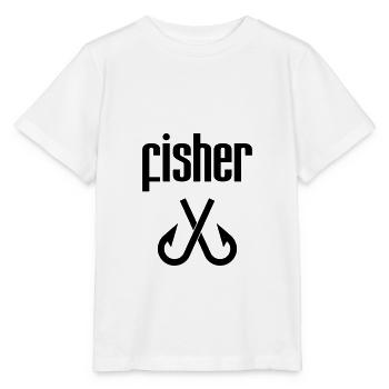 Fischer - Fischerei - Stanley/Stella Kinder T-Shirt MINI CREATOR  - Weiß - Vorne - Maike (125cm)
