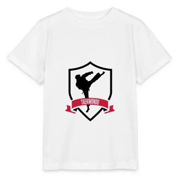 Taekwondo - Stanley/Stella Kinder T-Shirt MINI CREATOR  - Weiß - Vorne - Maike (125cm)