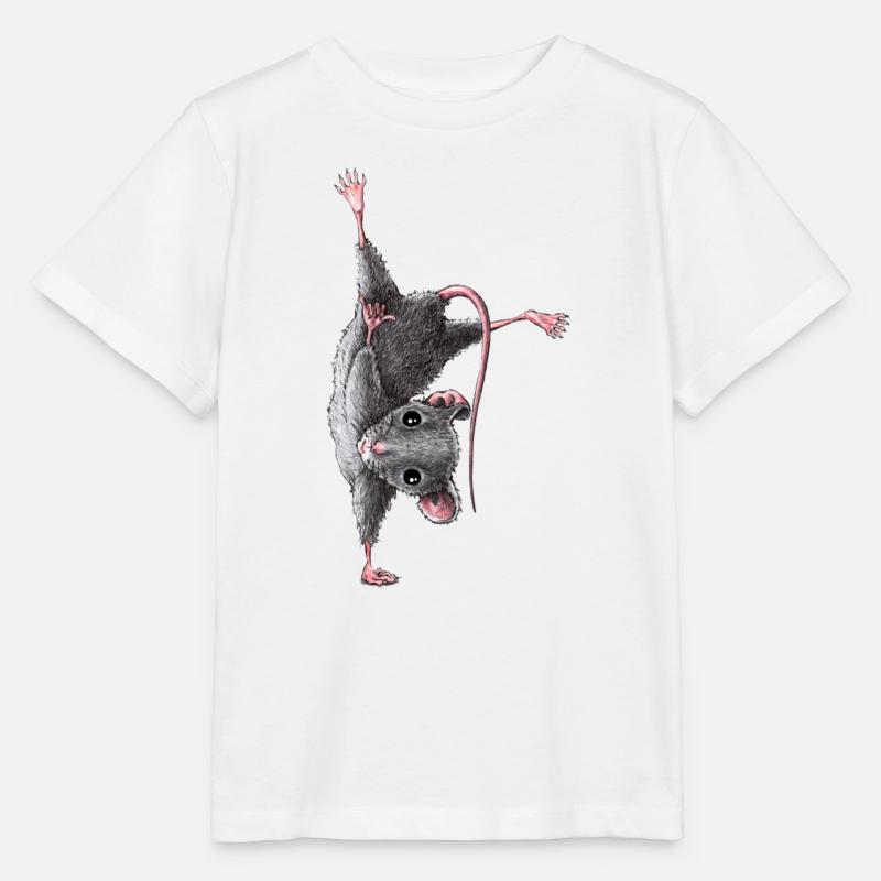 Maus - Stanley/Stella Kinder T-Shirt MINI CREATOR  - Weiß