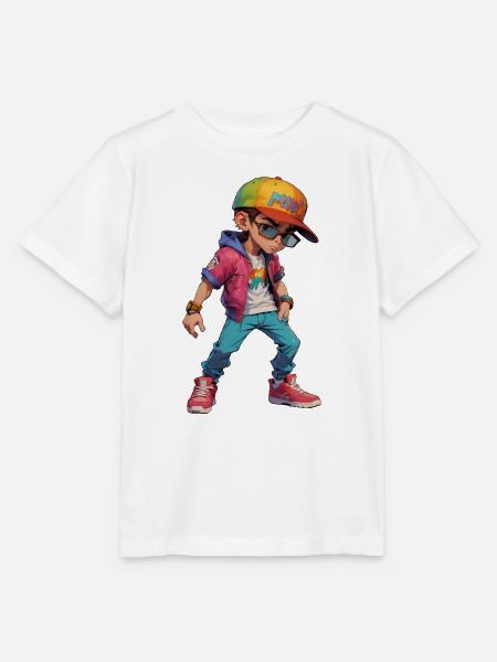 Cooler junger Teenager - Stanley/Stella Kinder T-Shirt MINI CREATOR - Weiß
