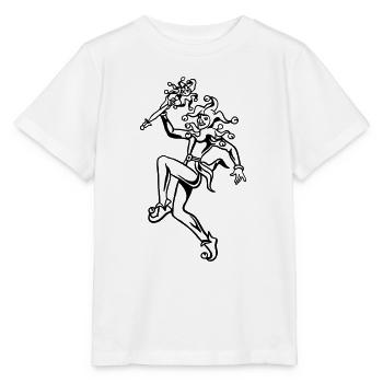 joker - Stanley/Stella Kinder T-Shirt MINI CREATOR  - Weiß - Vorne - Maike (125cm)