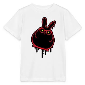 Lapin drôle de Pâques Lapin de Pâques - T-shirt bio MINI CREATOR Stanley/Stella Enfant - blanc - Devant - Maike (125cm)