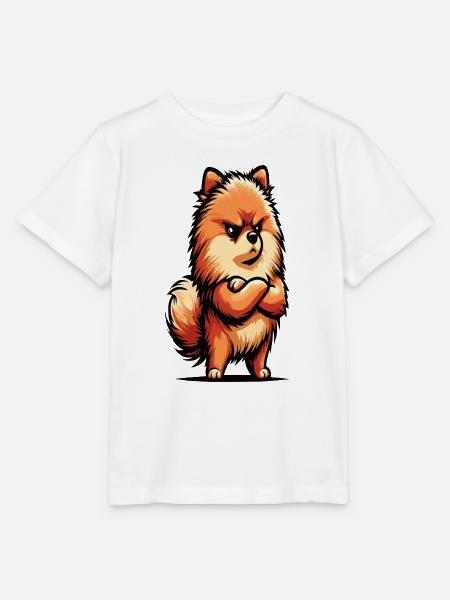 Zwergspitz Zwergspitze Zwerspitzhalter Spitz - Stanley/Stella Kinder T-Shirt MINI CREATOR - Weiß