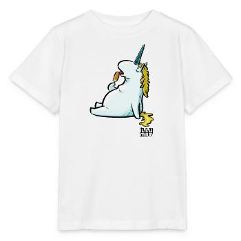 Licorne de glace - T-shirt bio MINI CREATOR Stanley/Stella Enfant - blanc - Devant - Maike (125cm)