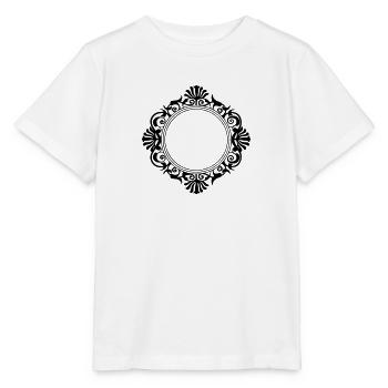 Rahmen Dekoration Bilderrahmen Fotorahmen Barock - Stanley/Stella Kinder T-Shirt MINI CREATOR  - Weiß - Vorne - Maike (125cm)