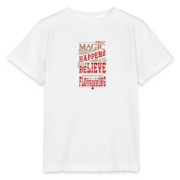 Cardist Cardistry Flourish Magician Kartentrick - Stanley/Stella MINI CREATOR Kids’ T-Shirt - white - Front - Maike (125cm)