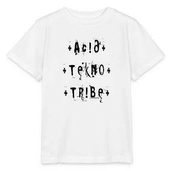 Acid tekno tribe - T-shirt bio MINI CREATOR Stanley/Stella Enfant - blanc - Devant - Maike (125cm)