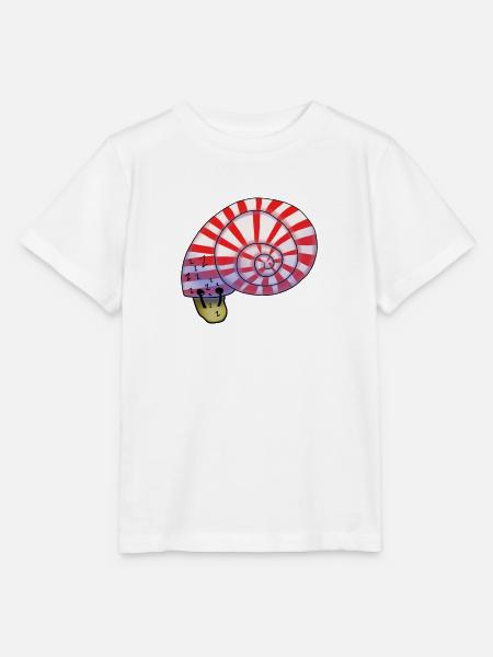 Sleepy Snail - Stanley/Stella Kinder T-Shirt MINI CREATOR - Weiß