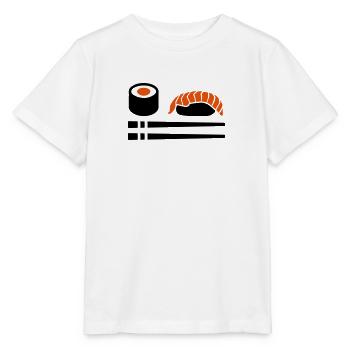 Sushi - T-shirt bio MINI CREATOR Stanley/Stella Enfant - blanc - Devant - Maike (125cm)