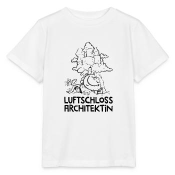 Luftschlossarchitektin - Stanley/Stella Kinder T-Shirt MINI CREATOR  - Weiß - Vorne - Maike (125cm)
