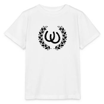 Hufeisen - Stanley/Stella Kinder T-Shirt MINI CREATOR  - Weiß - Vorne - Maike (125cm)