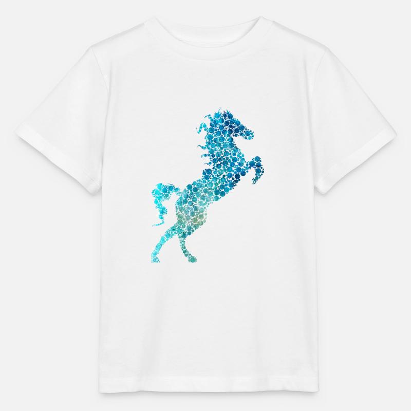 Pferd - Stanley/Stella Kinder T-Shirt MINI CREATOR  - Weiß