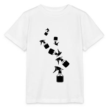 Barber Frisör icon - Stanley/Stella Kinder T-Shirt MINI CREATOR  - Weiß - Vorne - Maike (125cm)