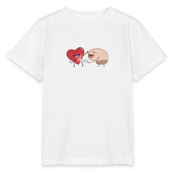 Herz und Verstand - Stanley/Stella Kinder T-Shirt MINI CREATOR  - Weiß - Vorne - Maike (125cm)