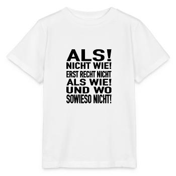 Lehrer und Lehrerin Grammatik - Stanley/Stella Kinder T-Shirt MINI CREATOR  - Weiß - Vorne - Maike (125cm)