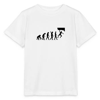 Evolution Bouldering - T-shirt bio MINI CREATOR Stanley/Stella Enfant - blanc - Devant - Maike (125cm)