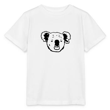 Koala - Koala ours - T-shirt bio MINI CREATOR Stanley/Stella Enfant - blanc - Devant - Maike (125cm)