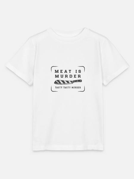Meat - Stanley/Stella Kinder T-Shirt MINI CREATOR  - Weiß
