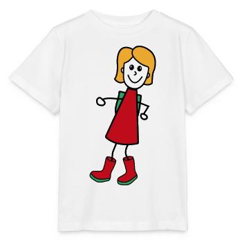 Frau - Stanley/Stella Kinder T-Shirt MINI CREATOR  - Weiß - Vorne - Maike (125cm)