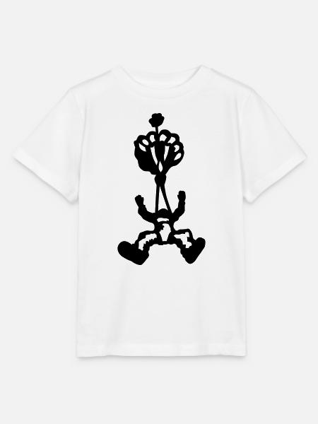 Fallschirmspringer - Stanley/Stella Kinder T-Shirt MINI CREATOR - Weiß