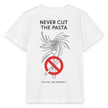 Niemals Nudeln Schneiden - Stanley/Stella Kinder T-Shirt MINI CREATOR  - Weiß - Vorne - Maike (125cm)