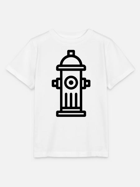 Hydrant - Stanley/Stella Kinder T-Shirt MINI CREATOR  - Weiß