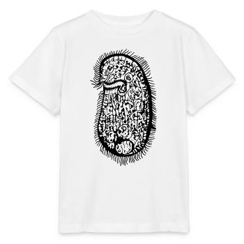 PLANKTON_05 (Serie: Unter´m Mikroskop) - Stanley/Stella Kinder T-Shirt MINI CREATOR  - Weiß - Vorne - Maike (125cm)