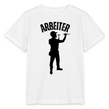 Arbeiter - Stanley/Stella Kinder T-Shirt MINI CREATOR  - Weiß - Vorne - Maike (125cm)