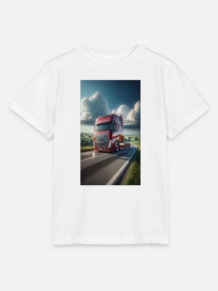 Lkw - Stanley/Stella Kinder T-Shirt MINI CREATOR - Weiß