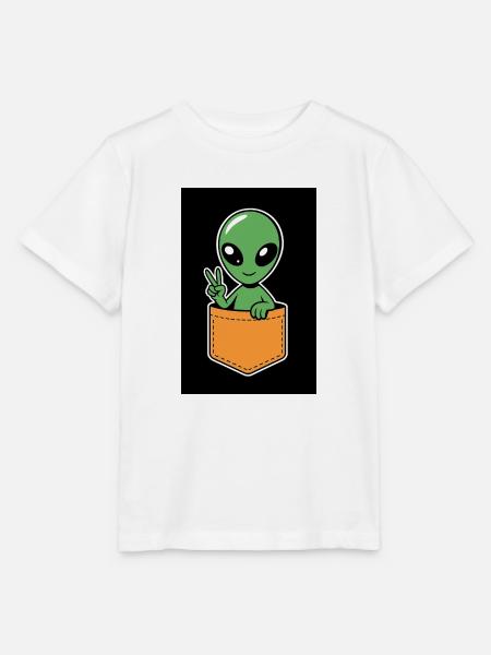 Alien - Stanley/Stella Kinder T-Shirt MINI CREATOR - Weiß