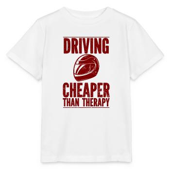 Voiture Vintage Racing Car Lovers Voiture Vétérans - T-shirt bio MINI CREATOR Stanley/Stella Enfant - blanc - Devant - Maike (125cm)