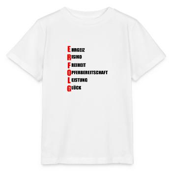 Erfolg - Stanley/Stella Kinder T-Shirt MINI CREATOR  - Weiß - Vorne - Maike (125cm)