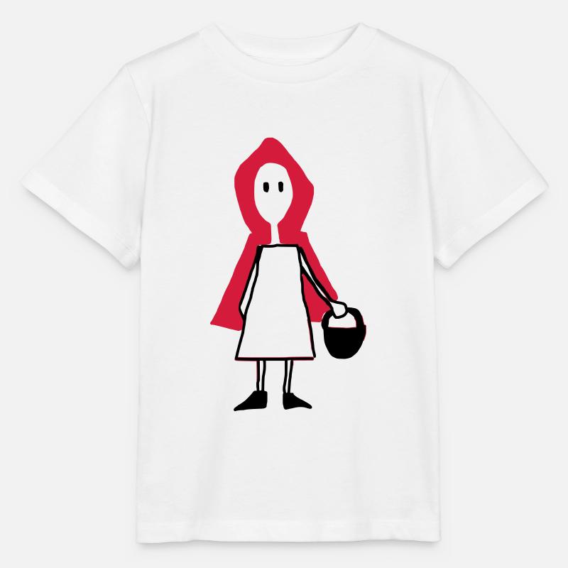 rotkäpchen - Stanley/Stella Kinder T-Shirt MINI CREATOR  - Weiß