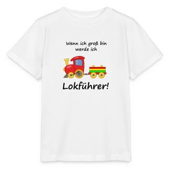 Lokführer Kinder - Stanley/Stella Kinder T-Shirt MINI CREATOR  - Weiß - Vorne - Maike (125cm)